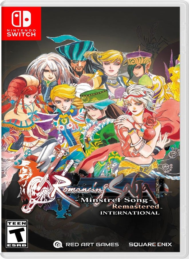 RED ART GAMES RED ART GAMES Romancing Saga -minstrel song- Remastered International ZE77321EC642B11DCC564Z